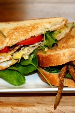 soft shell crab sandwich