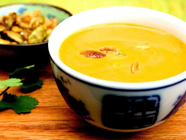 Thai pumpkin soup