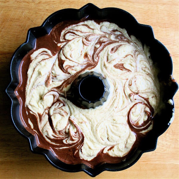 This marble cake is incredibly delicious and irresistible. I wake up every morning thinking about it — thus far, the cake has gotten better and better with each passing day. // alexandracooks.com This marble cake is incredibly delicious and irresistible. I wake up every morning thinking about it — thus far, the cake has gotten better and better with each passing day. // alexandracooks.com