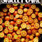 Kumquats in a skillet.