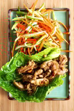 These Asian lettuce wraps are simple to prepare, stunning to serve, and exceptionally satisfying to eat. Both the slaw and the meat are incredibly flavorful and the combination of the crunchy cool slaw with the tender hot meat is so yummy. Make it. You'll be happy. I promise. // alexandracooks.com