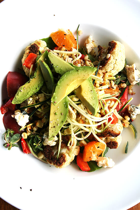 A simple way to spruce up a salad — add sauteed corn. // alexandracooks.com A simple way to spruce up a salad — add sauteed corn. // alexandracooks.com