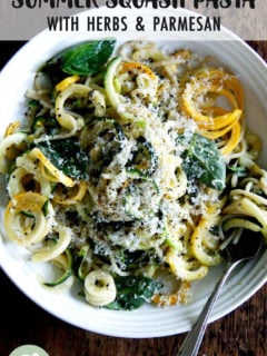 summer squash spaghetti