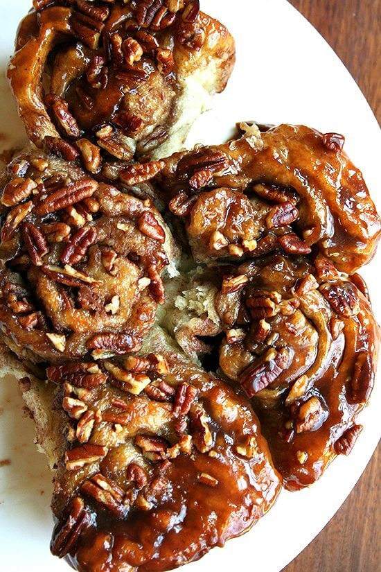 From the Artisan Bread in Five Minutes a Day cookbook, these sticky pecan caramel rolls, covered in rich caramel and pecans, are a definite crowd pleaser. Looking for a Labor Day Weekend morning treat? These are for you. A delectable recipe! // alexandracooks.com From the Artisan Bread in Five Minutes a Day cookbook, these sticky pecan caramel rolls, covered in rich caramel and pecans, are a definite crowd pleaser. Looking for a Labor Day Weekend morning treat? These are for you. A delectable recipe! // alexandracooks.com