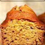 Super moist and delicious pumpkin bread.
