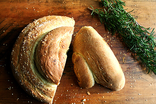 Macrina Bakery Rosemary Semolina Bread Macrina's Bakery Rosemary-Olive Oil-Semolina Bread