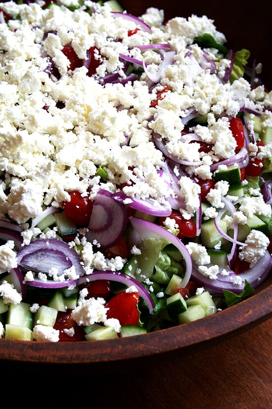 Greek salad Greek salad