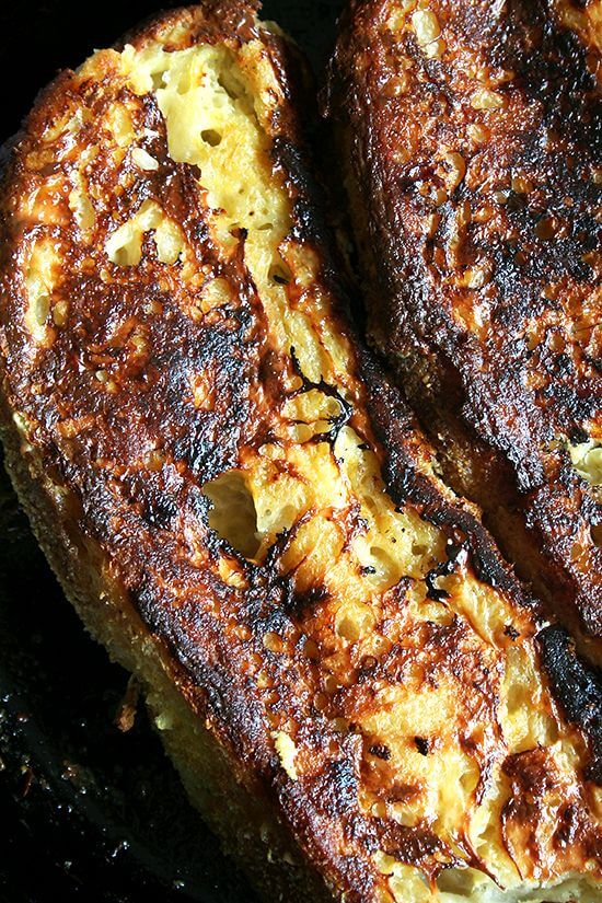 While I love this baked French toast above all for its texture — caramelized on the outside, not soggy on the inside — what distinguishes it from any other French toast I've had, baked or otherwise, is the presence of lemon zest, a most-unexpected and delicious flavor in a traditionally cinnamon-spiked dish. // alexandracooks.com While I love this baked French toast above all for its texture — caramelized on the outside, not soggy on the inside — what distinguishes it from any other French toast I've had, baked or otherwise, is the presence of lemon zest, a most-unexpected and delicious flavor in a traditionally cinnamon-spiked dish. // alexandracooks.com