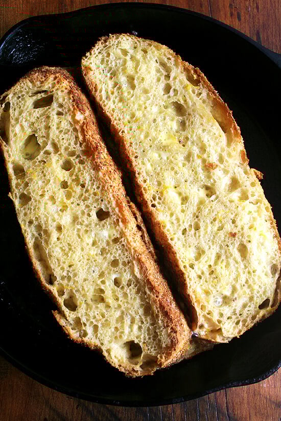 french toast, just out of the oven french toast, just out of the oven