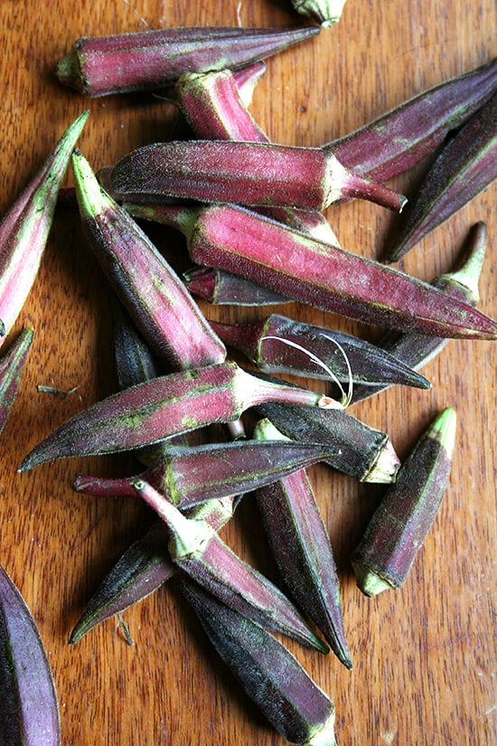 purple okra purple okra