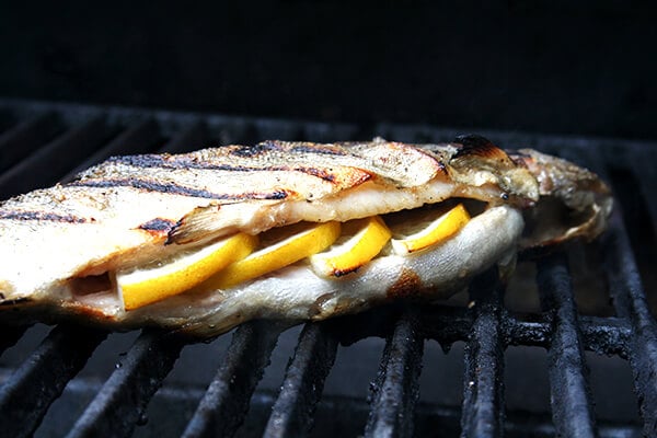 trout, grilling trout, grilling