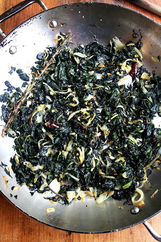 slow cooked Tuscan kale slow cooked Tuscan kale