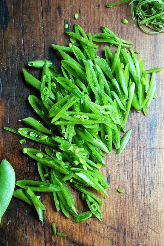 snap peas