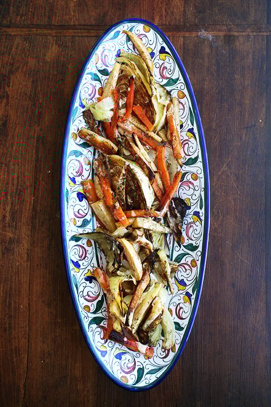 This dressing, a combination of tahini, olive oil, lemon juice and garlic, is the perfect accompaniment to roasted vegetables: from cauliflower to broccoli, carrots to parsnips, onions to cabbage. // alexandracooks.com