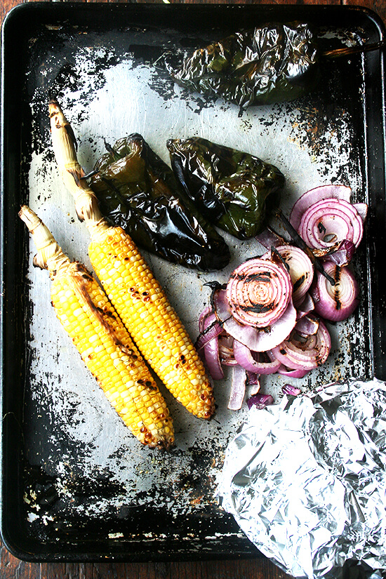 grilled vegetables
