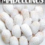 A platter of lemon madeleines.