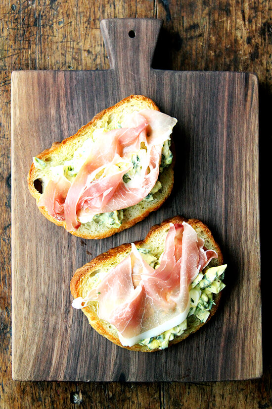 Pickled egg salad is so good, it's light (or can be at least), and it's filled with protein to boot. Yes, the pickling is more work, but the bite and flavor this extra step brings is well worth the effort, which, by the way, takes all of five minutes. // alexandracooks.com Pickled egg salad is so good, it's light (or can be at least), and it's filled with protein to boot. Yes, the pickling is more work, but the bite and flavor this extra step brings is well worth the effort, which, by the way, takes all of five minutes. // alexandracooks.com