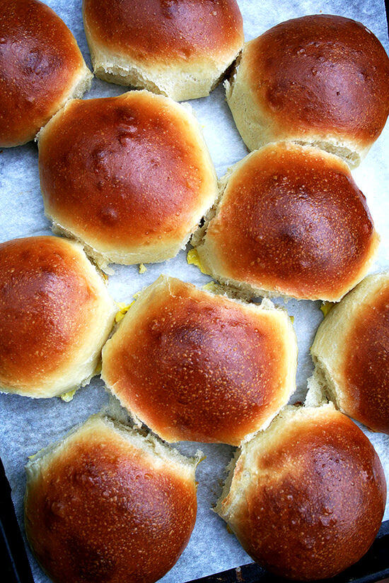 light brioche buns