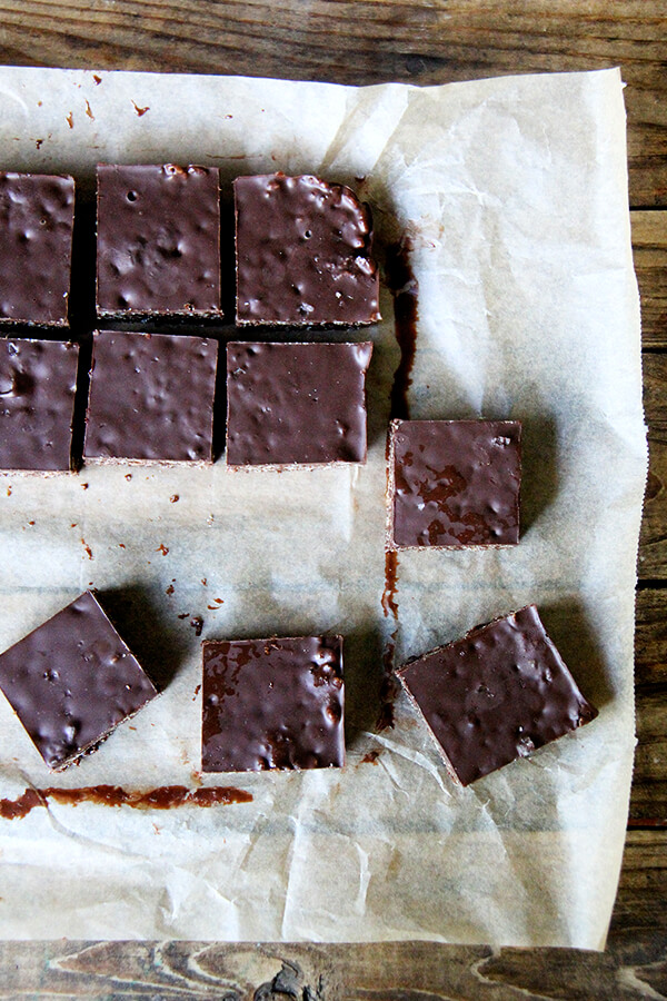 What happens when your favorite childhood dessert grows up, goes to college, and joins a commune, hippie crispy treats take 10 minutes to assemble, call for healthy-ish ingredients, and are completely irresistible. // alexandracooks.com