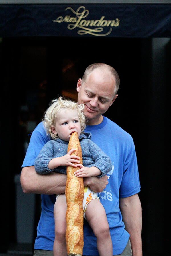 tig, baguette, Mrs. London's