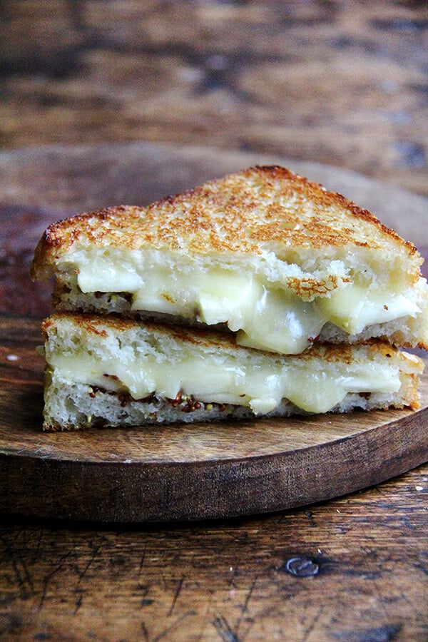 This apple, cheddar, mustard sandwich is easy to whip up, satisfying, and will not last long on any plate. // alexandracooks.com This apple, cheddar, mustard sandwich is easy to whip up, satisfying, and will not last long on any plate. // alexandracooks.com