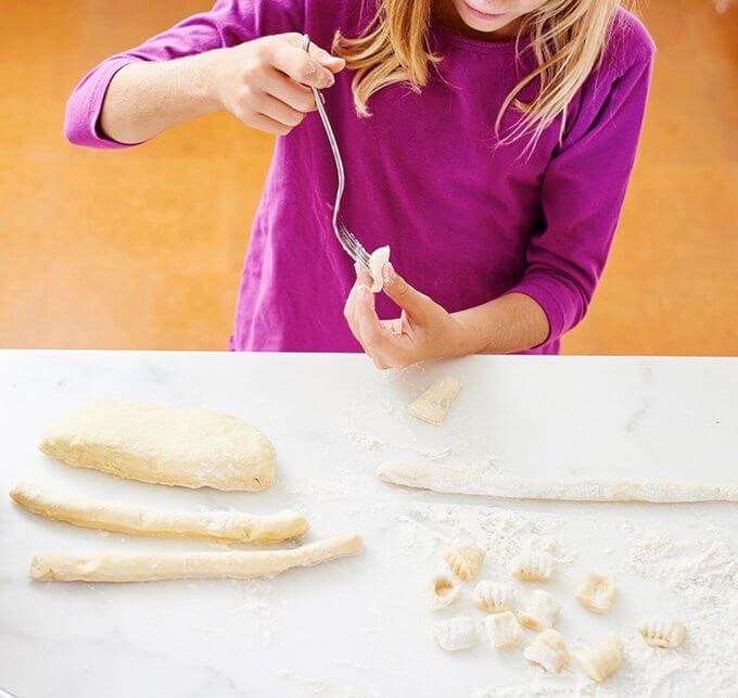 making-gnocchi