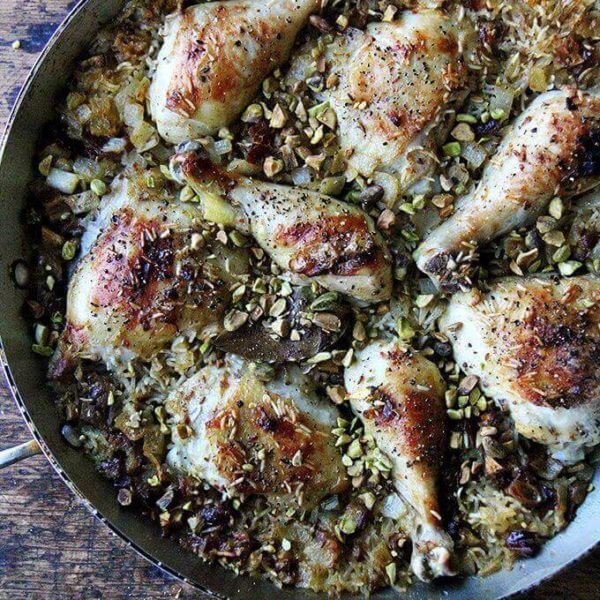 Moroccan Chicken and Rice