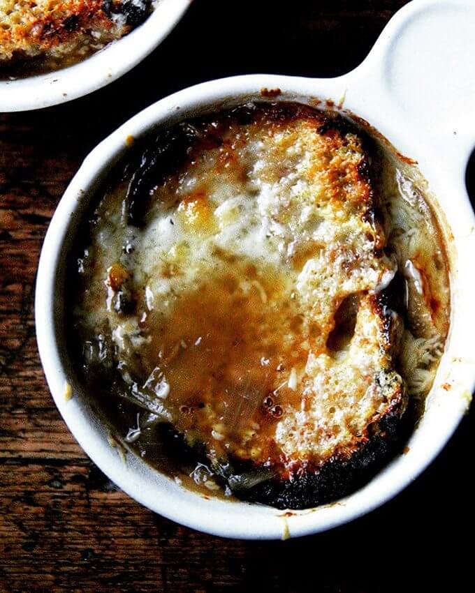 In this post, I spend a few moments talking soup, not only about my favorite recipes, but also about essential pieces of gear (peelers, storage containers, immersion blenders), books, and techniques I rely on all soup-season long. // alexandracooks.com In this post, I spend a few moments talking soup, not only about my favorite recipes, but also about essential pieces of gear (peelers, storage containers, immersion blenders), books, and techniques I rely on all soup-season long. // alexandracooks.com