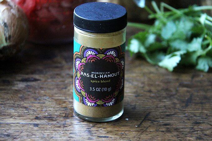 A jar of ras-el-hanout.