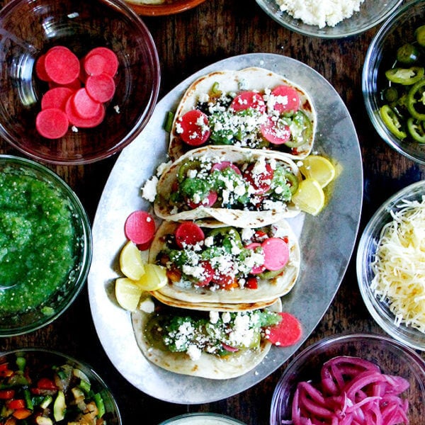 vegetable tacos