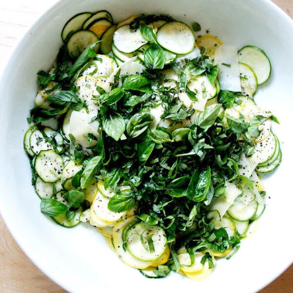 summer squash salad