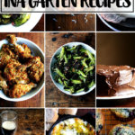 A montage of favorite Ina Garten recipes.