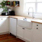 A photo of a blanco sink and faucet.