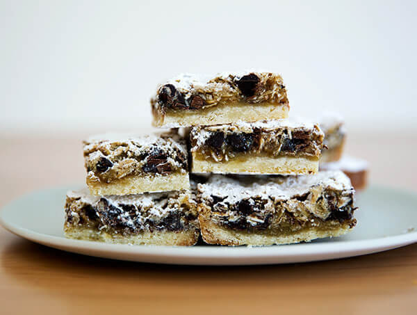 gooey oat bars
