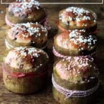 chocolate-studded panettone