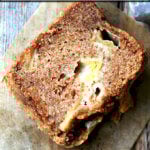 A slice of Teddie's Apple Cake.