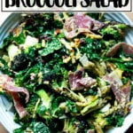 A bowl of chopped salad with cashew dressing.