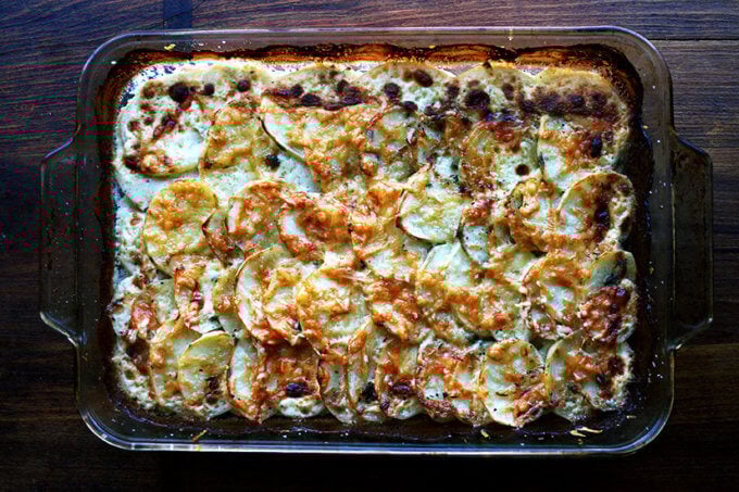 Alice Waters's Potato Gratin.