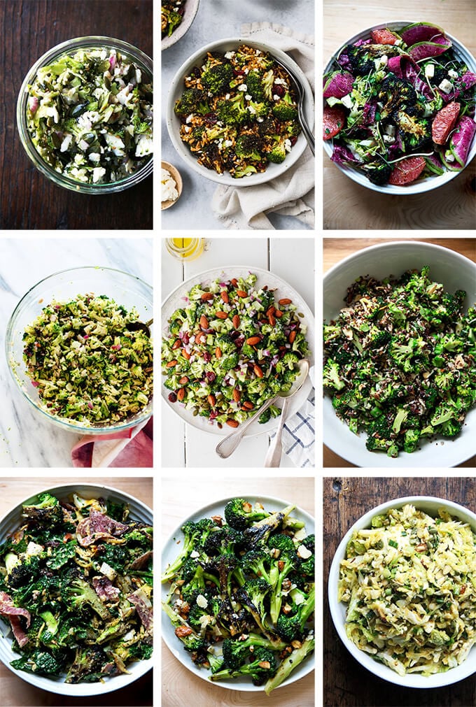 broccoli salad montage.