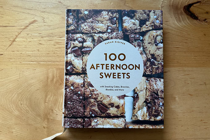 A cookbook: 100 Afternoon Sweets.