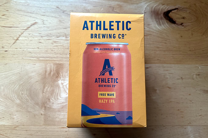 Athletic brewing non-alcoholic beers.