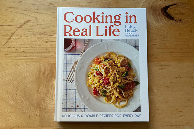 A cookbook: Cooking in Real Life