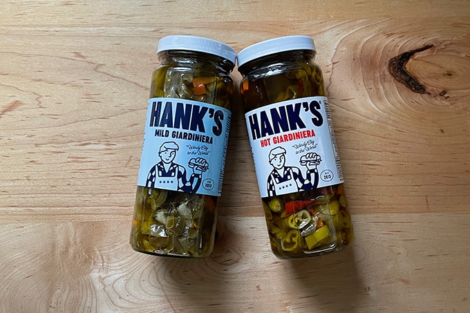 Hank's giardiniera.