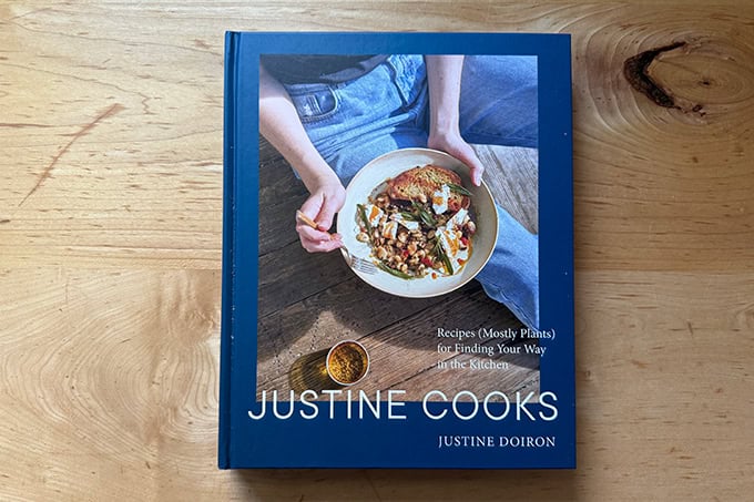 A cookbook: Justine Cooks