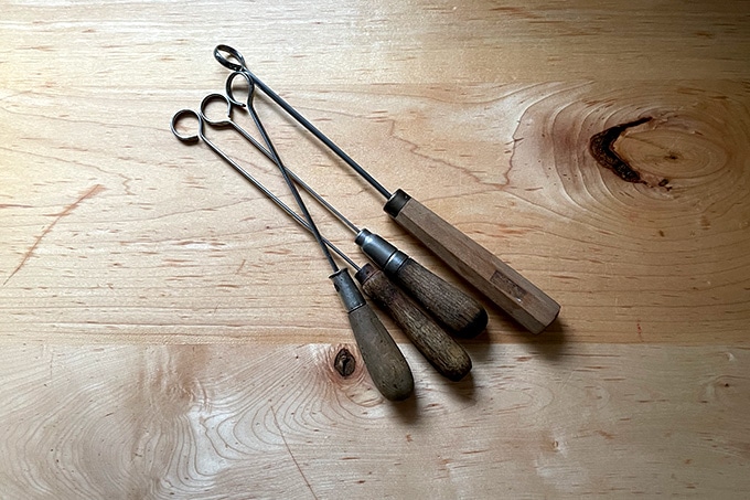 Sourdough starter stirrer.