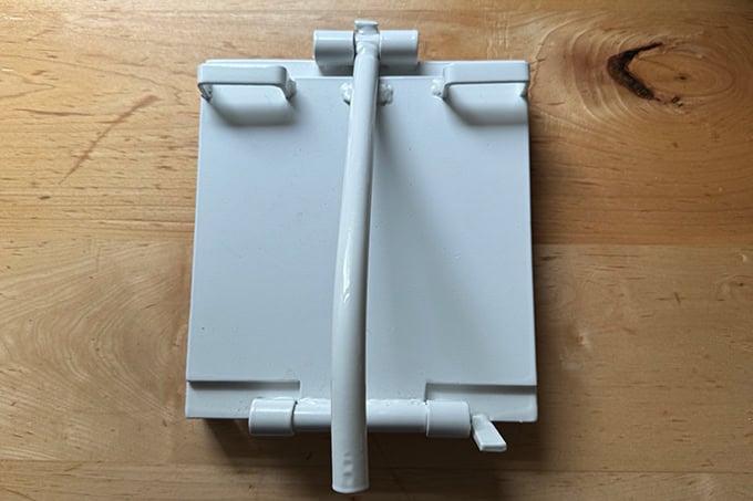 A nice tortilla press.