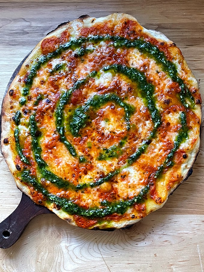 Rubirosa tie dye pizza