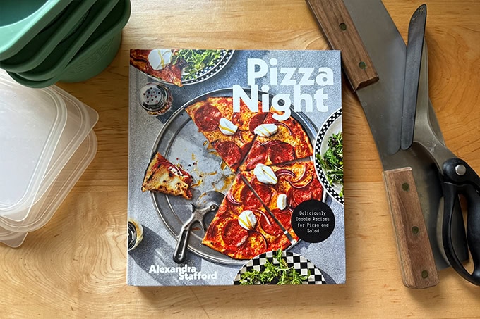 A cookbook: Pizza Night by Alexandra Stafford
