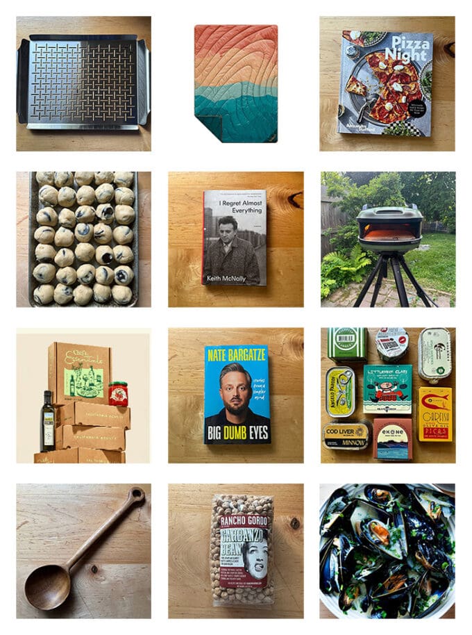 A montage of Father's Day gift ideas.